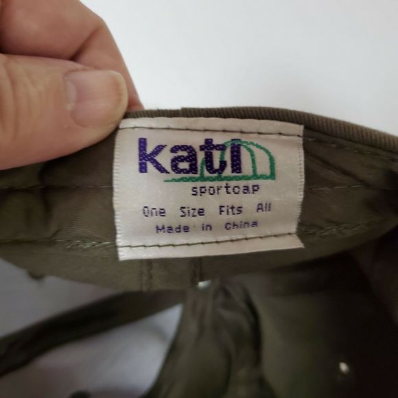 Union Pacific Khaki Greed Camouflage Baseball Hat Adjustable Kati Sportscap - Picture 6 of 6